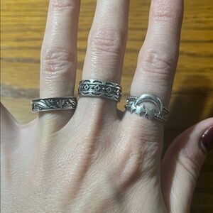 Western Sterling Silver Ring bundle